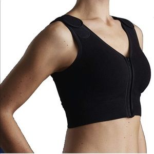 Black Women's Intimate Zipper Bra